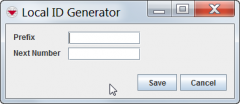 Add a local ID generator