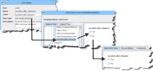 Figure 142. CDFs and Field Report Items