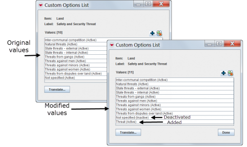 Modifying Data Fields