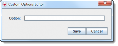 Options Editor