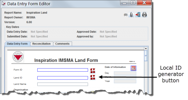 Local ID Generator Button