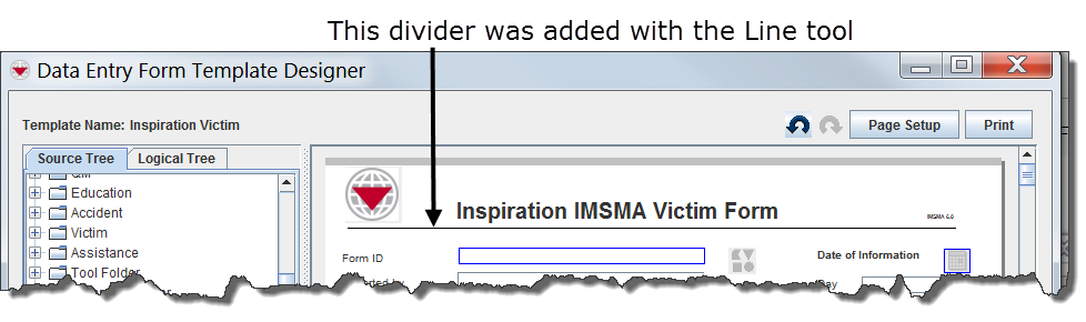 Figure 156. Lines Added with the Line Tool