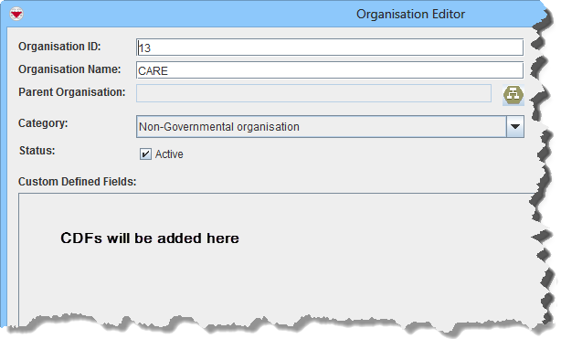 CDFs in the Editor Window