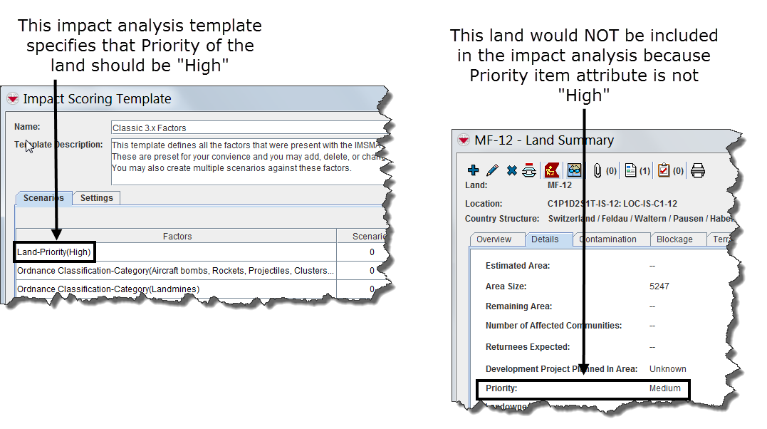 Factor Checks for a Specific Item Attribute Value